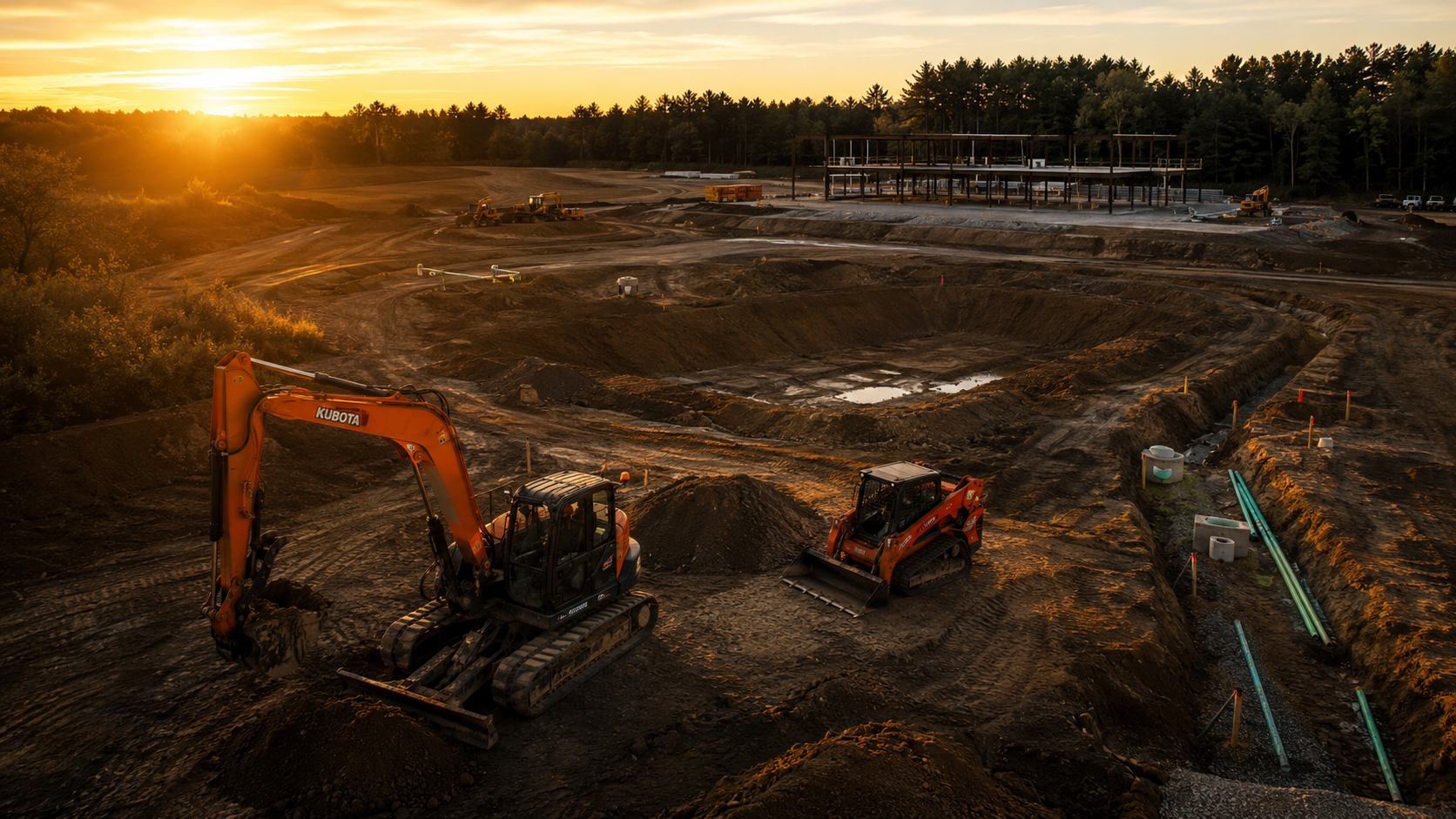 Commercial Site Preparation in Windham, ME